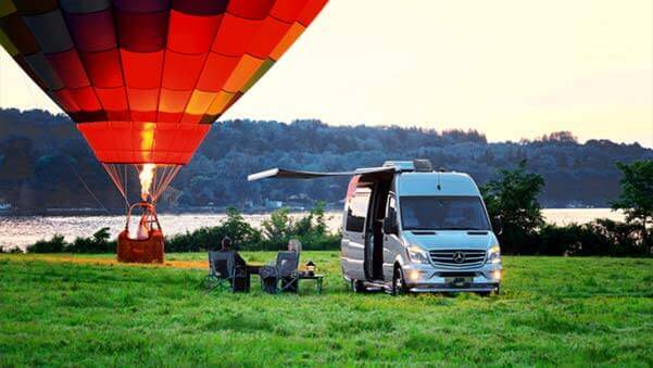 Mark Wahlberg Airstream selling the best touring coaches with Airstream + Mercedes-Benz